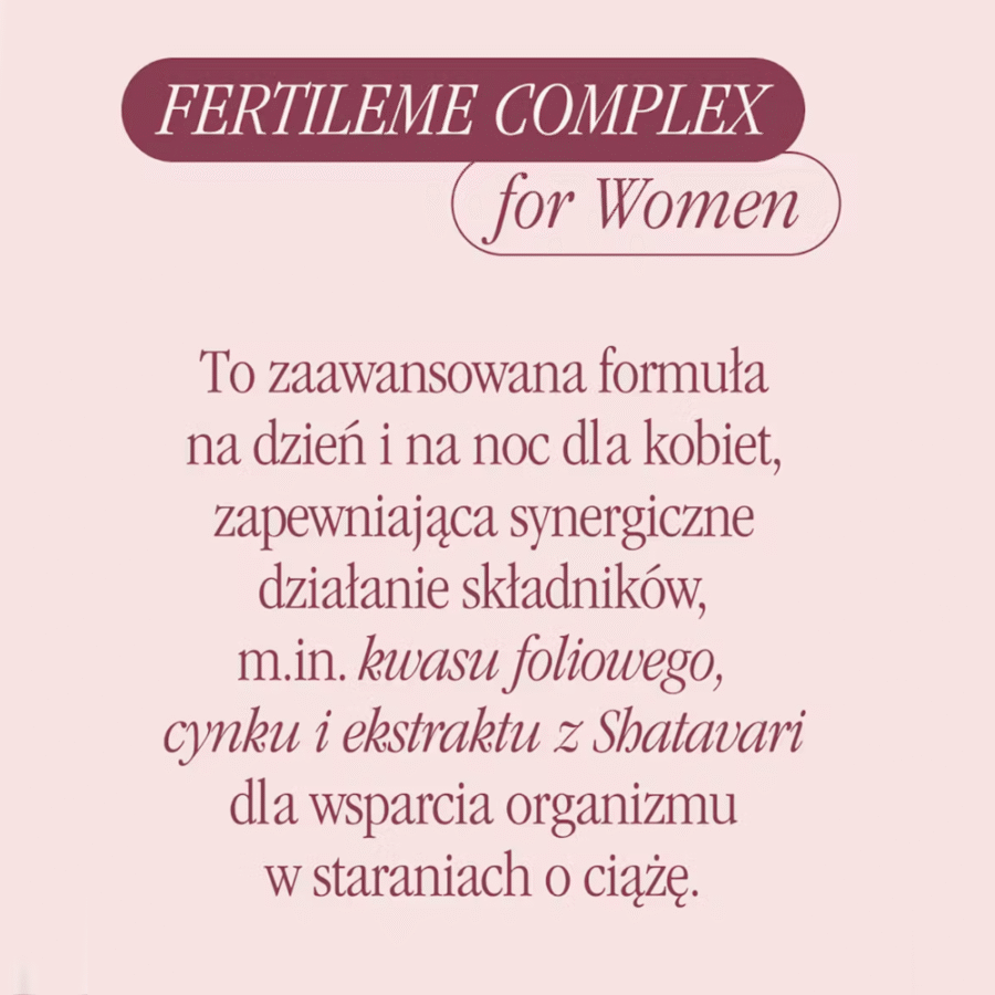 FertileMe Complex for Women - Health Labs Care - 30 kapsułek + 30 saszetek