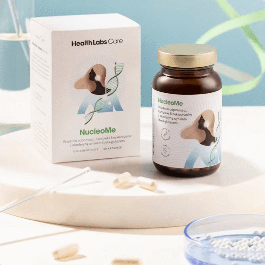 NucleoMe Nukleotydy z cynkiem - Health Labs Care - 60 kapsułki