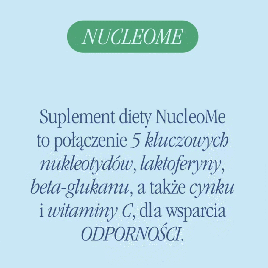 NucleoMe Nukleotydy z cynkiem - Health Labs Care - 60 kapsułki