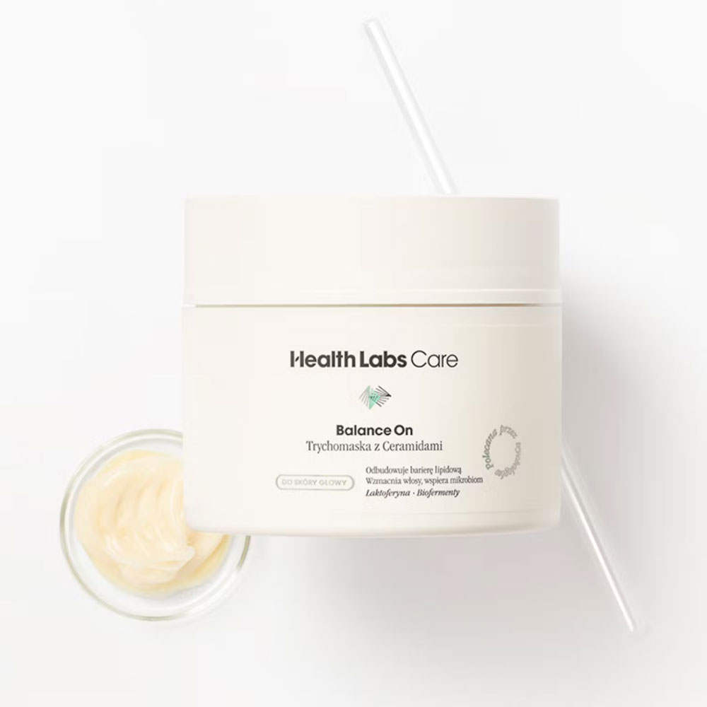 Trychomaska z ceramidami do skóry głowy Balance On - Health Labs Care - 175 ml