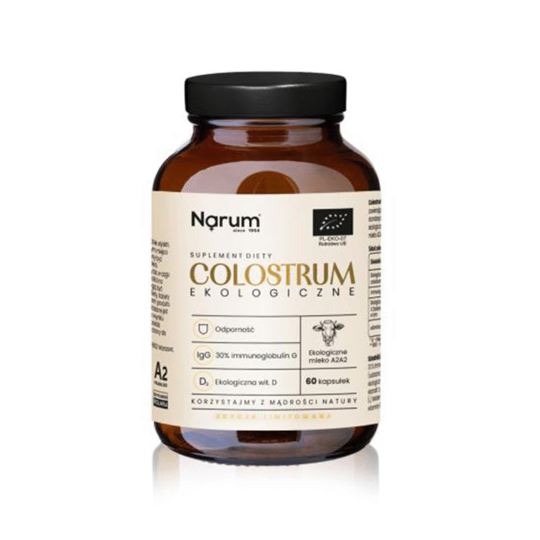 Narum Colostrum ekologiczne - 60 kapsułek