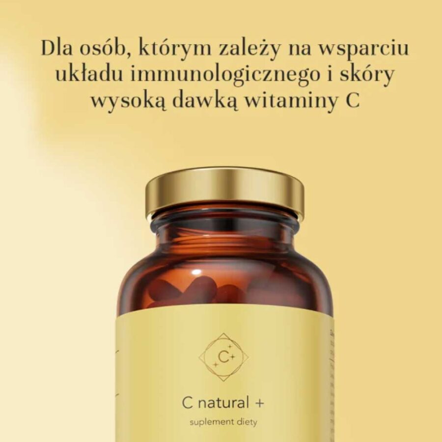 MyBestC Natural+ My Best Pharm - naturalna witamina C - 60 kapsułek