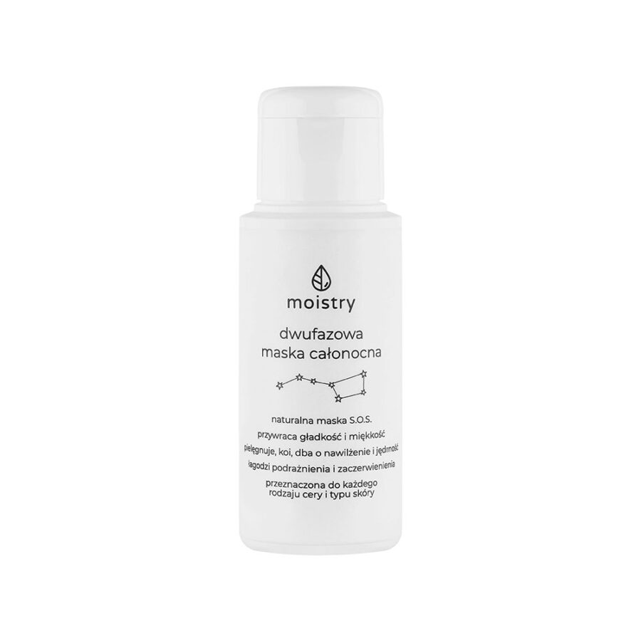 Dwufazowa maska całonocna - Moistry - 50 ml