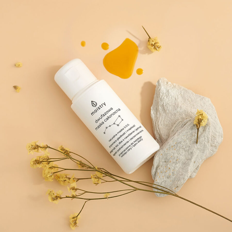 Dwufazowa maska całonocna - Moistry - 50 ml