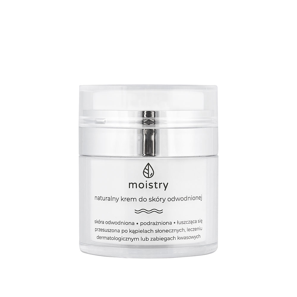 Naturalny krem do skóry odwodnionej - Moistry - 50 ml