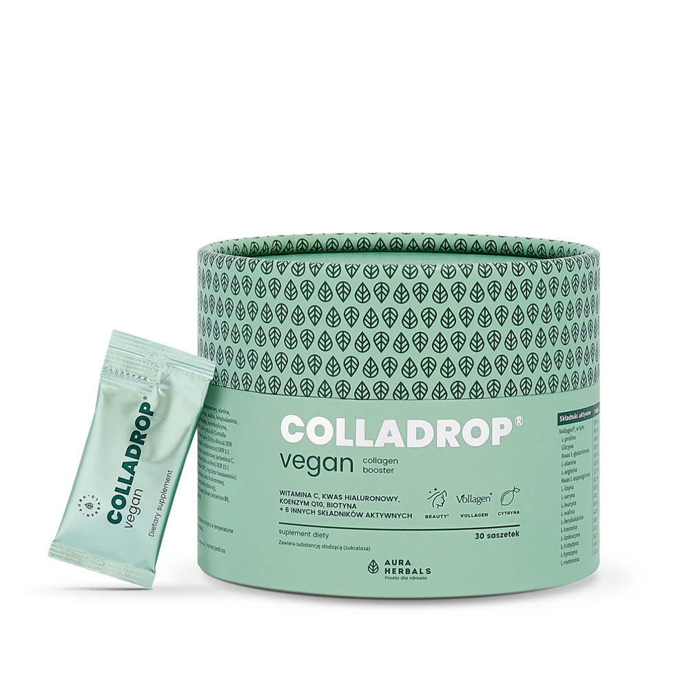 Colladrop Vegan - wegański kolagen 1000 mg - saszetki 30 szt.