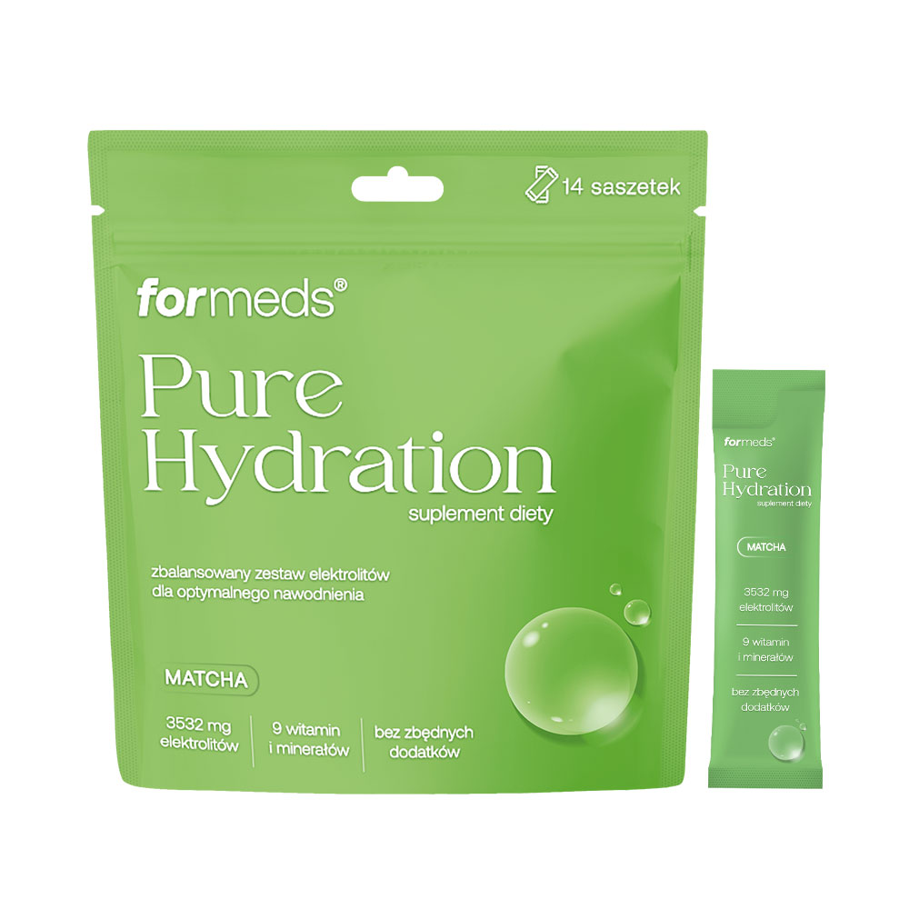 Elektrolity Pure Hydration Matcha - Formeds - 14 saszetek