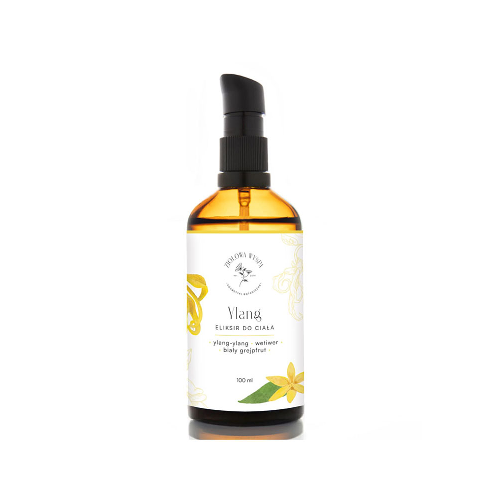 Ylang eliksir do ciała - Ziołowa Wyspa - 100 ml