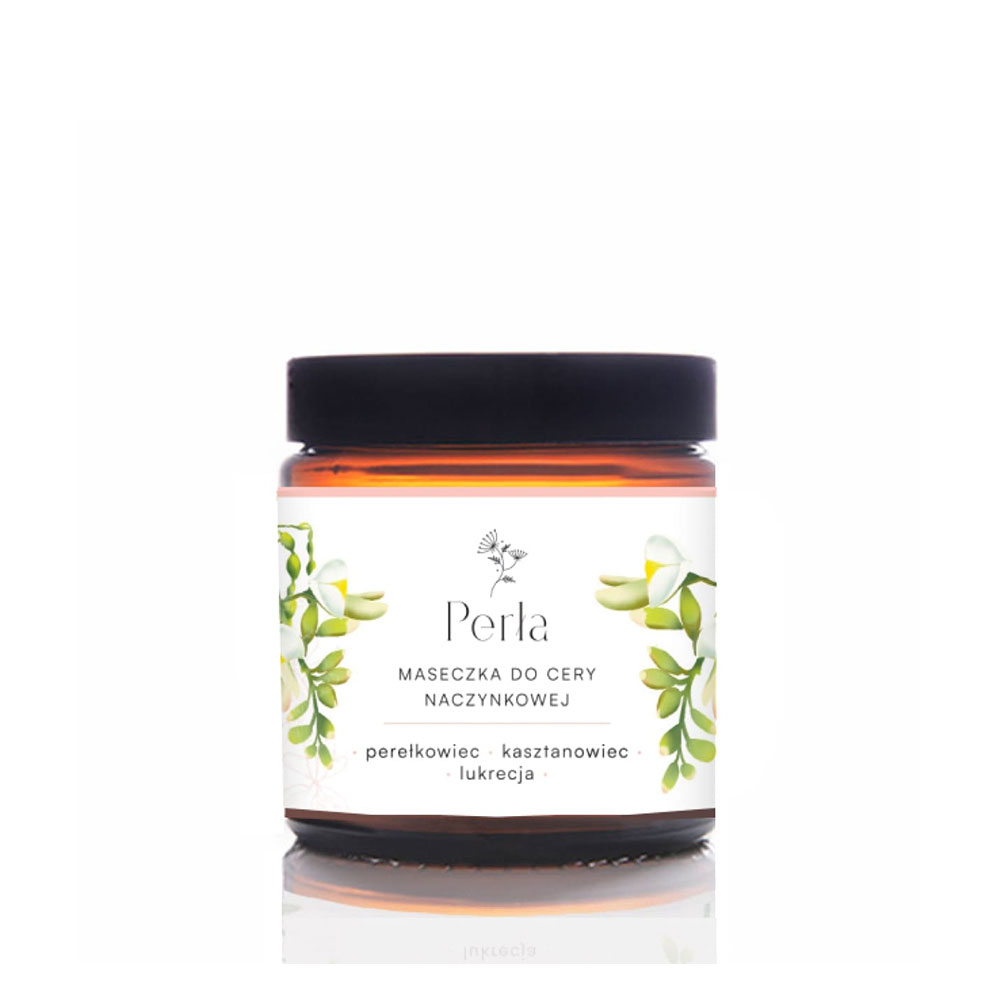 Maseczka do cery naczynkowej Perła - Ziołowa Wyspa - 60 ml