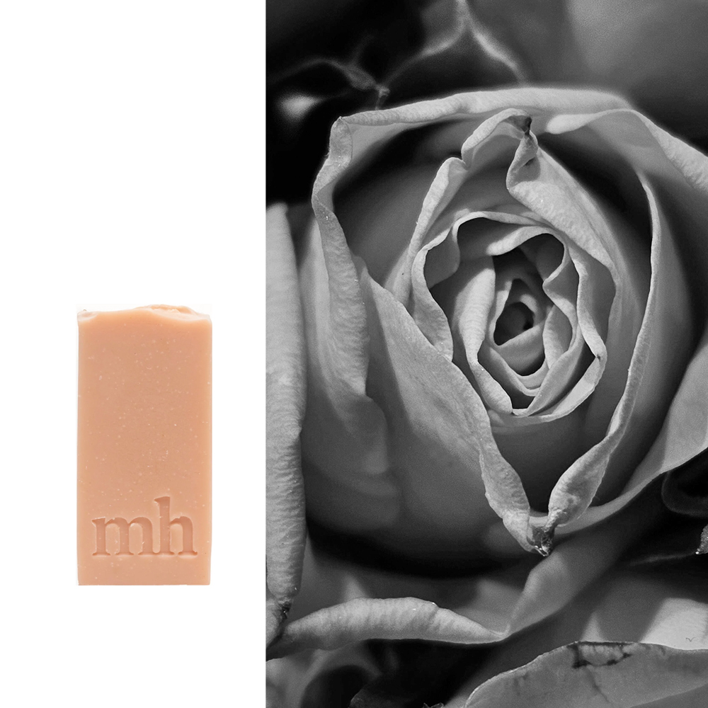 Naturalne mydło w kostce różane - Mayena hase - 120g