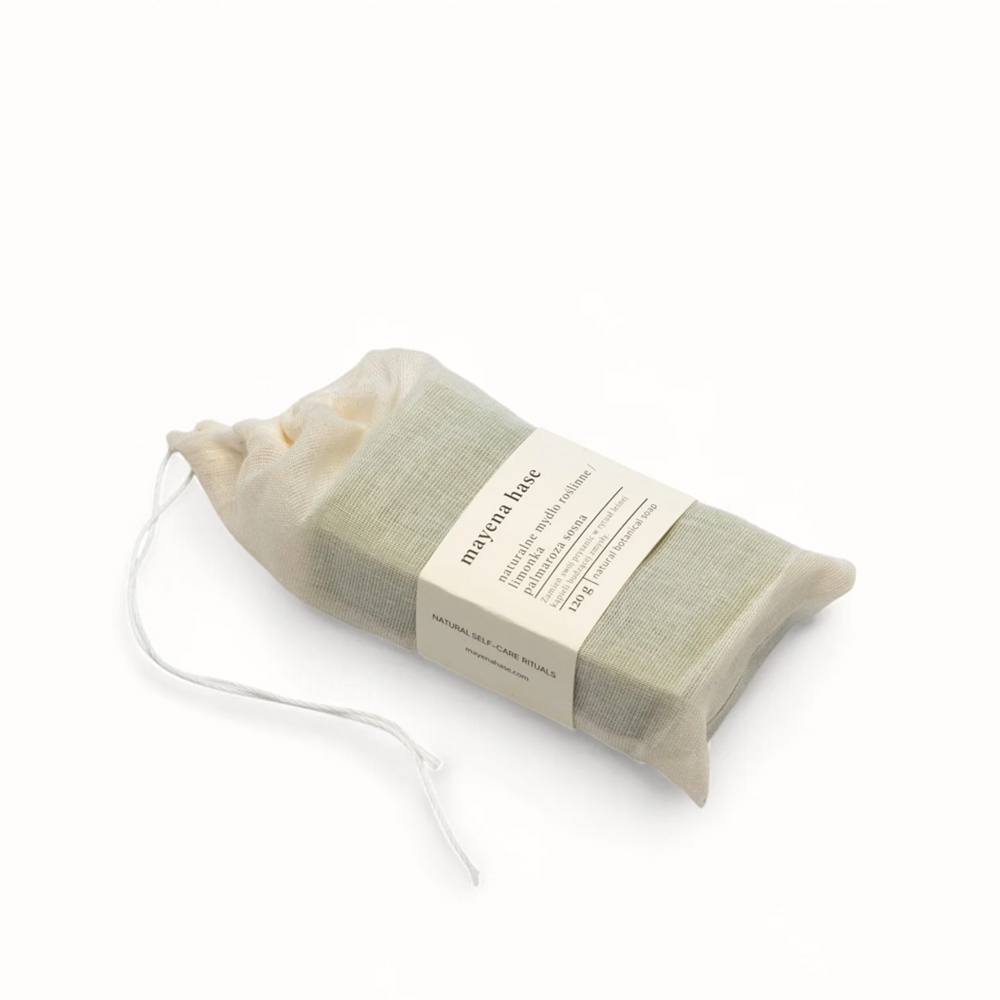 Naturalne mydło w kostce sosna, limonka - Mayena hase - 120g