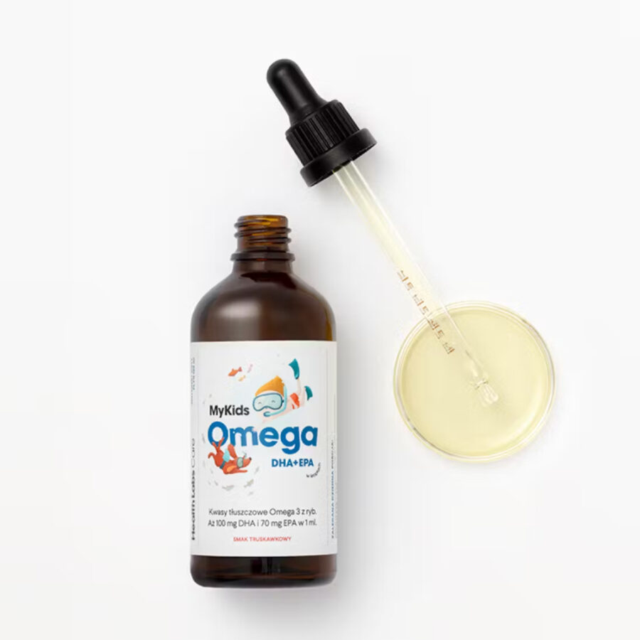 MyKids Omega - olej rybi - Health Labs Care - 100 ml
