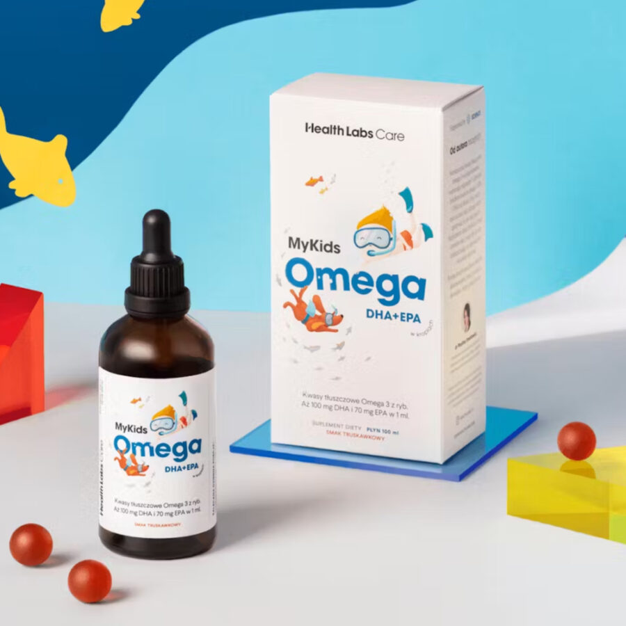 MyKids Omega - olej rybi - Health Labs Care - 100 ml