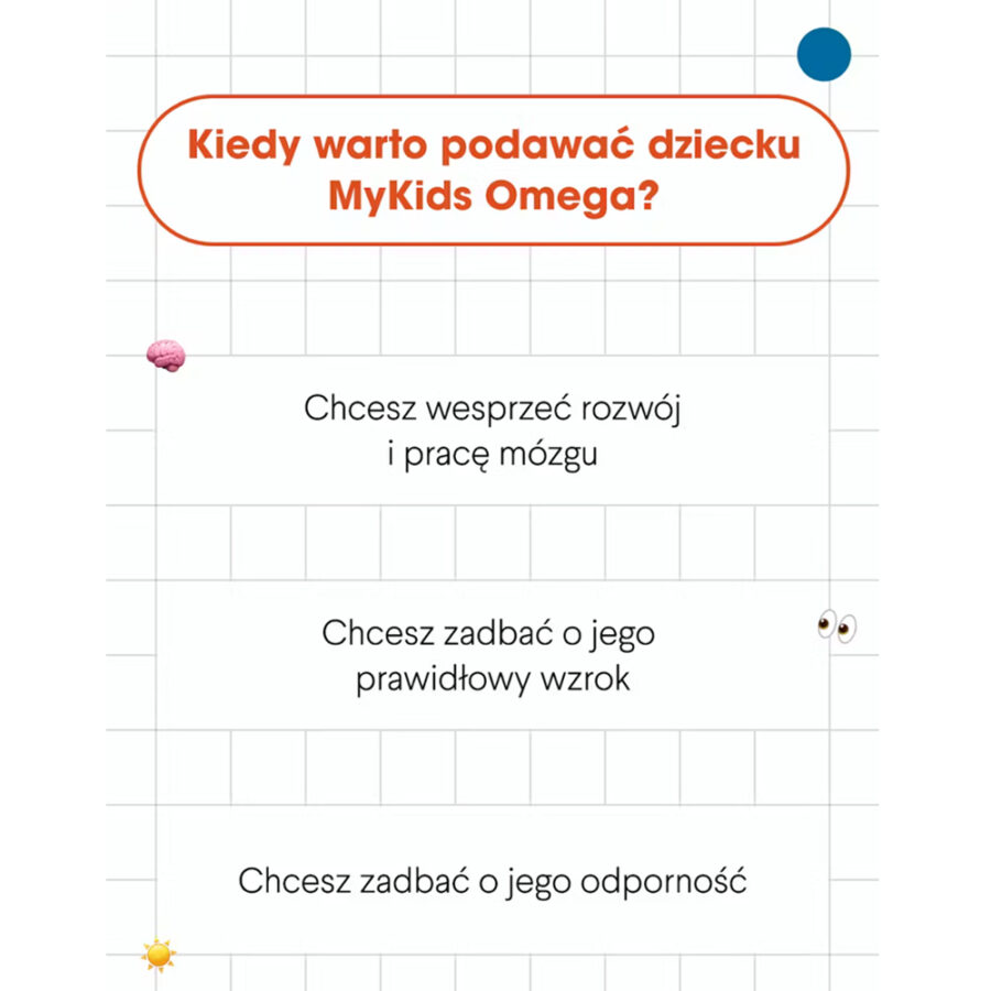 MyKids Omega - olej rybi - Health Labs Care - 100 ml