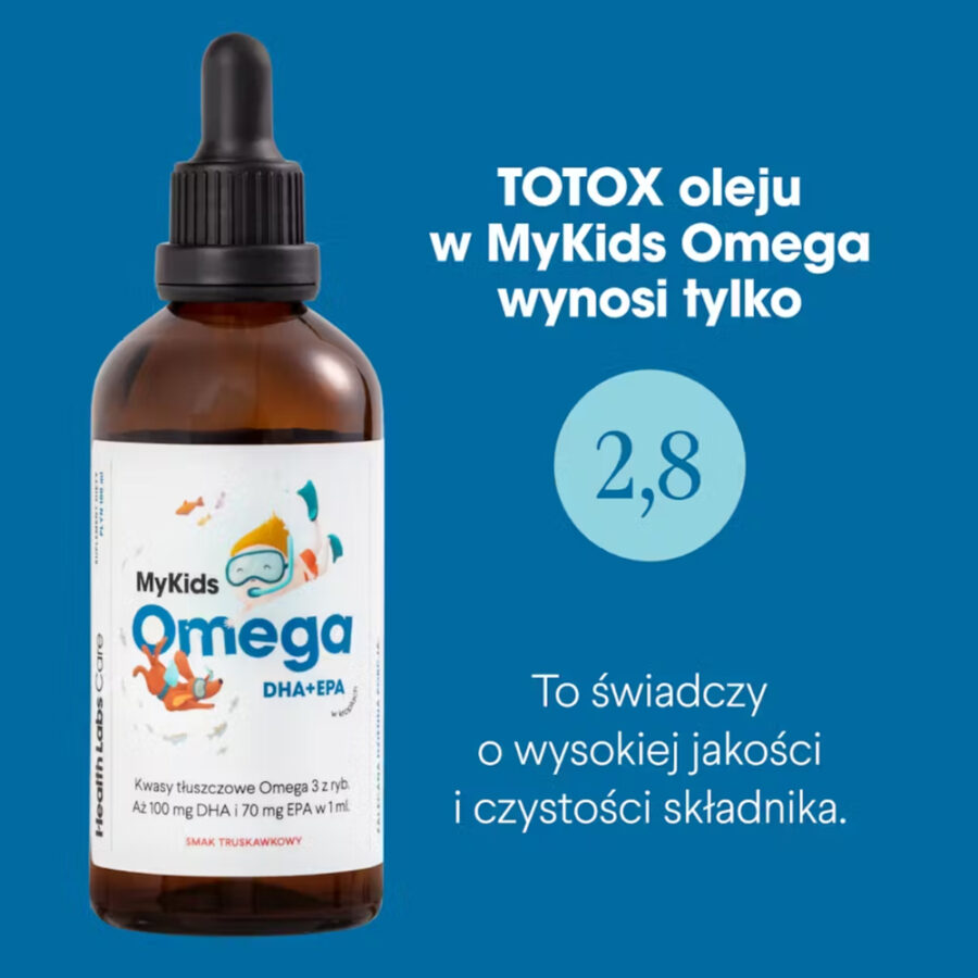 MyKids Omega - olej rybi - Health Labs Care - 100 ml