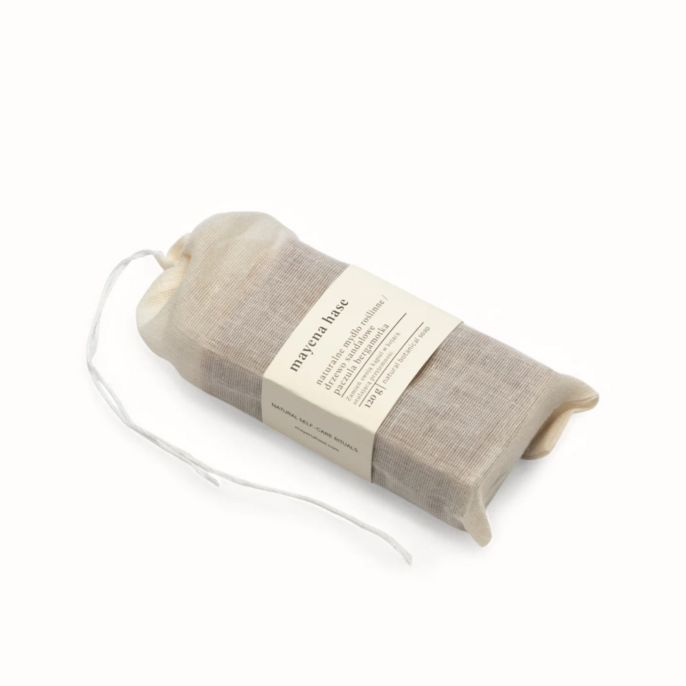 Naturalne mydło w kostce drzewo sandałowe - Mayena hase - 120g
