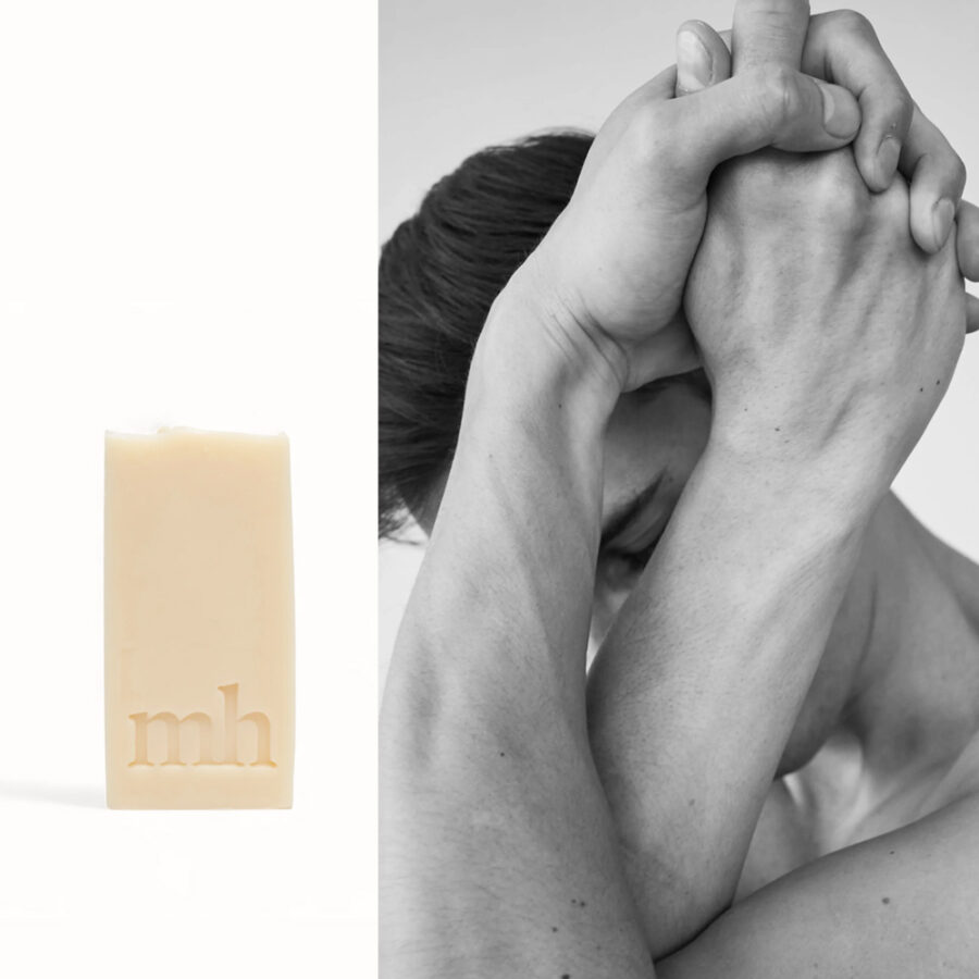 Naturalne mydło w kostce bio masło shea - Mayena hase - 120g