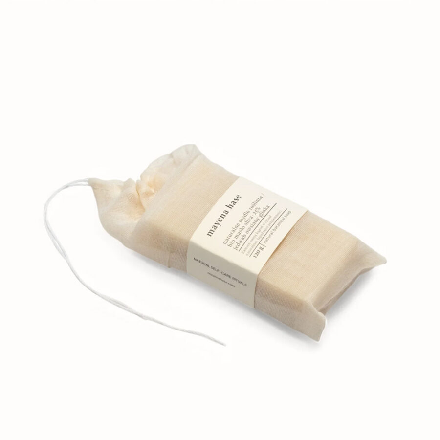 Naturalne mydło w kostce bio masło shea - Mayena hase - 120g