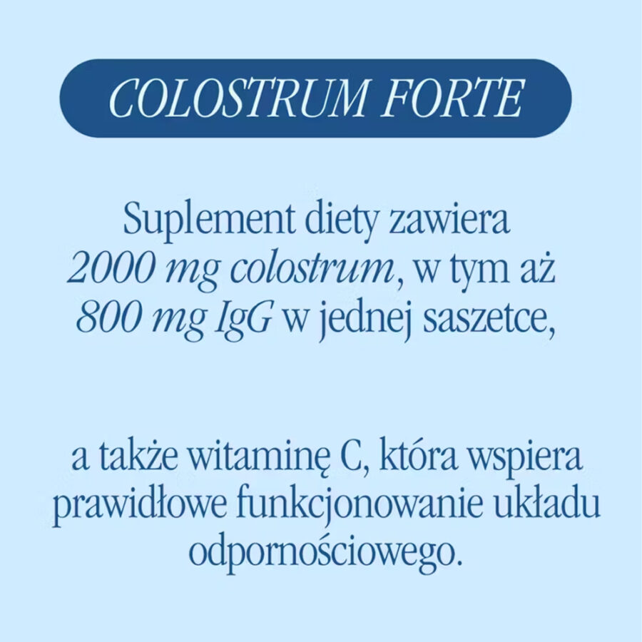 Colostrum Forte 2000 mg - Health Labs Care - 30 saszetek