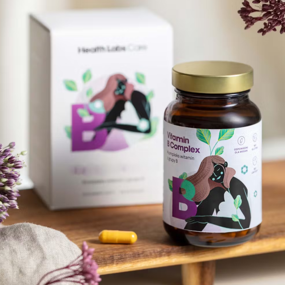 Vitamin B Complex - Health Labs Care - 60 kapsułek