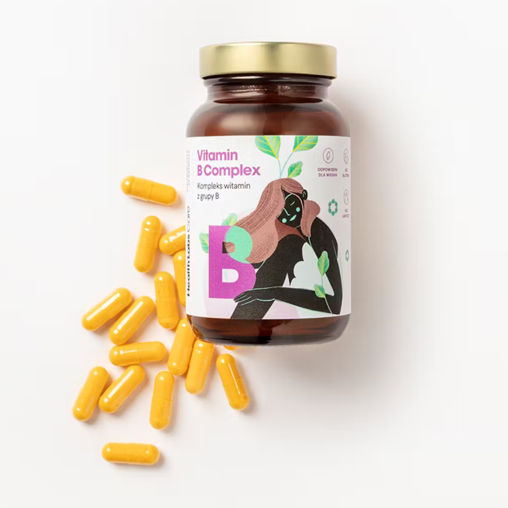 Vitamin B Complex - Health Labs Care - 60 kapsułek