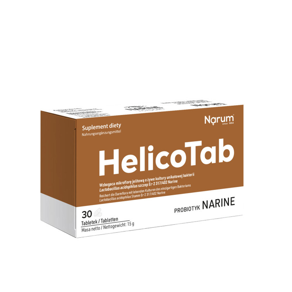 Narum HelicoTab - 30 tabletek