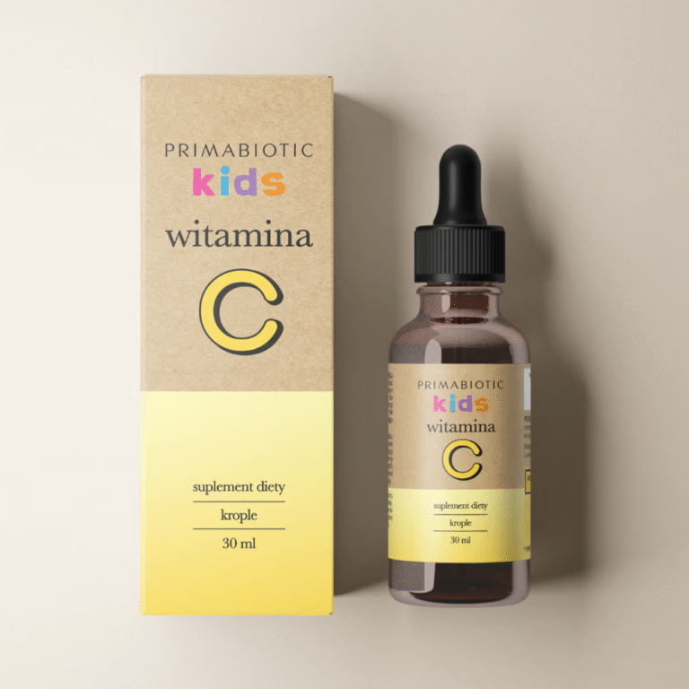 Witamina C kids - witamina C w kroplach - Primabiotic - 30 ml