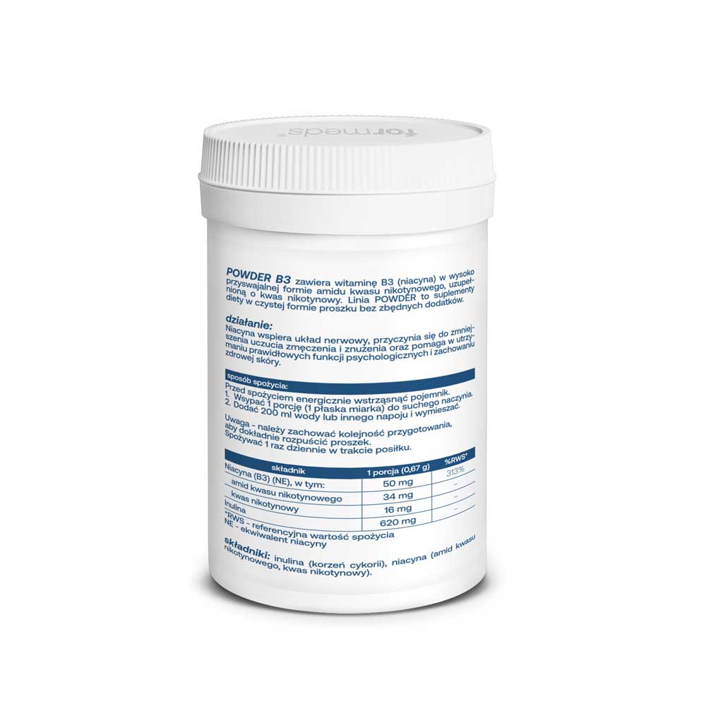 B3 Powder - Niacyna - Formeds - 60 porcji
