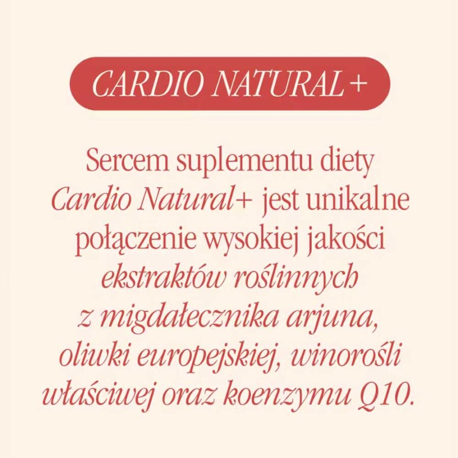 Cardio Natural+Health Labs Care - 60 kapsułek
