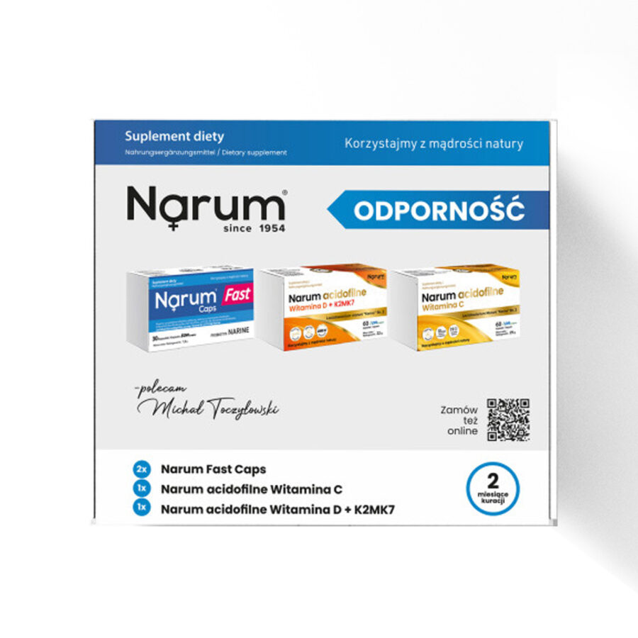 ODPORNOŚĆ - Narum - zestaw witamin i probiotyków