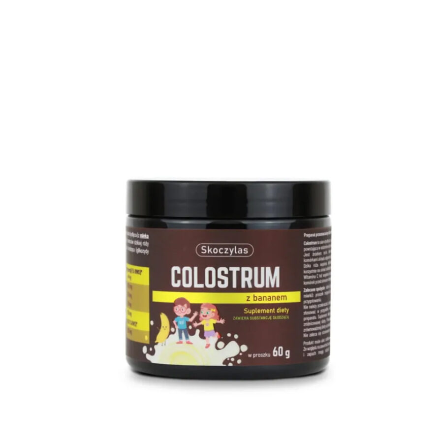 COLOSTRUM z bananem Skoczylas - siara bydlęca - 60 g