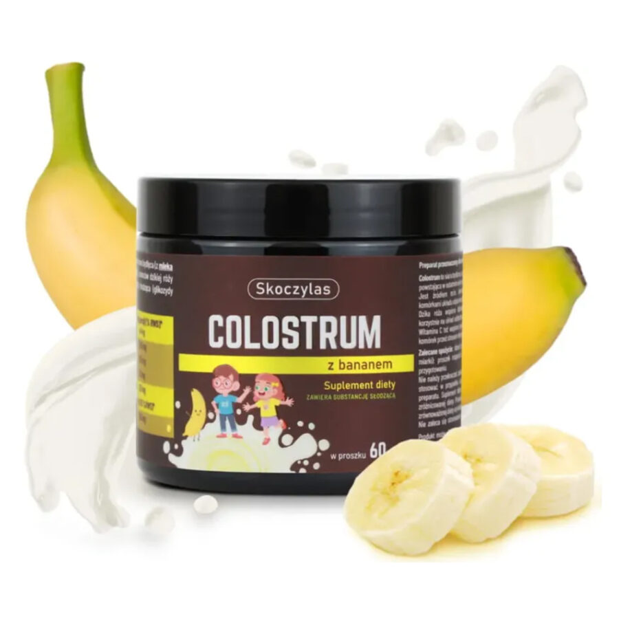 COLOSTRUM z bananem Skoczylas - siara bydlęca - 60 g