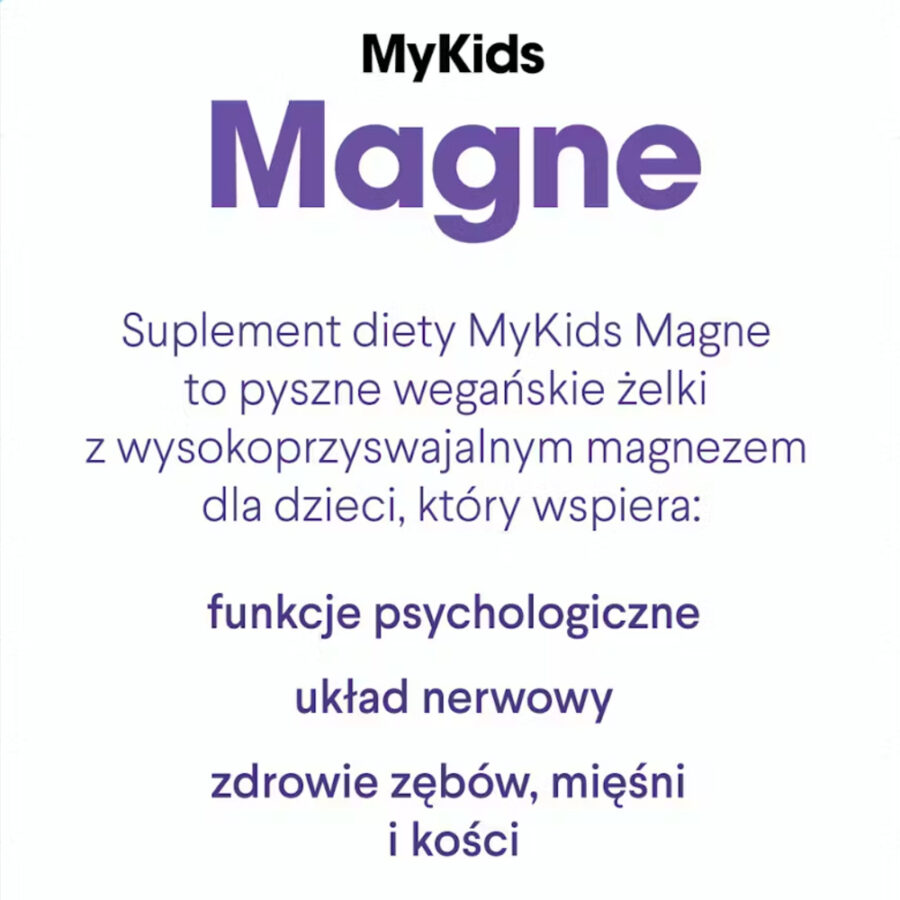 MyKids Magne żelki - Health Labs Care - 60 żelek