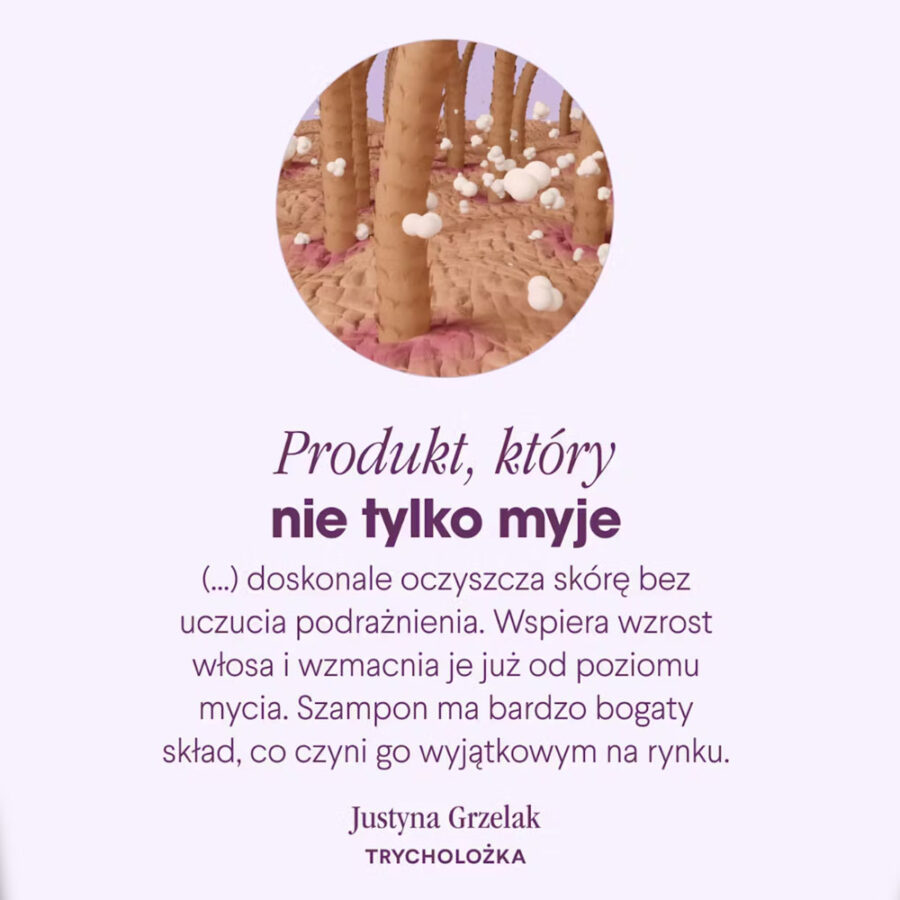 Trychoszampon wzmacniający Rise On - Health Labs Care - 250 ml